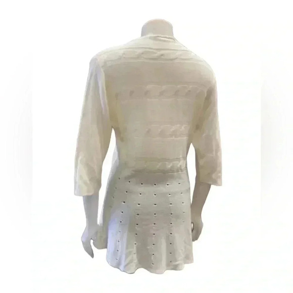 Putorti Knit Sweater Dress Off White  Size XL - Picture 2 of 7